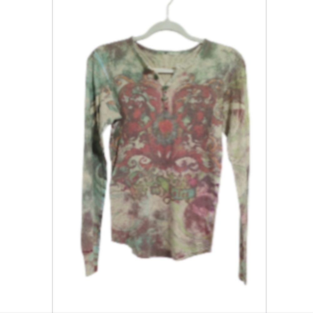 Artine Floral Long Sleeve Top
